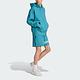 Adidas New C Shorts [IM2091] 男 短褲 亞洲版 運動 休閒 經典 三葉草 寬鬆 舒適 藍 product thumbnail 2