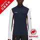 【Mammut】Aenergy ML Half Zip Pull AF Men 保暖立領半拉鍊長袖排汗衣 海洋藍 男款 #1016-01120 product thumbnail 3