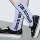 X-girl #1 SKATEBOARDS RIB SOCKS潮流長襪-紫 product thumbnail 3