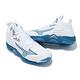 Mizuno 排球鞋 Wave Momentum 3 Mid 男鞋 白 藍 中筒 緩衝 室內運動 羽排鞋 美津濃 V1GA2317-21 product thumbnail 7