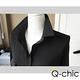 口袋設計小開襟反摺袖襯衫 (共五色)-Q-chic product thumbnail 6