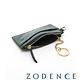 ZODENCE COMBO進口牛皮鎖圈零錢包 深綠 product thumbnail 5