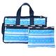 Lesportsac 兩用旅行袋 藍 product thumbnail 2