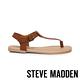 STEVE MADDEN-INTERVAL 夏日皮革扣環夾腳涼拖鞋-咖啡色 product thumbnail 4