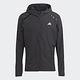 Adidas Marathon Jacket IB8264 男 連帽外套 運動 高立領 反光 修身 亞洲版 黑 product thumbnail 4