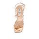 (季末換季出清)STEVE MADDEN-ELEGANCE 水鑽方頭羅馬涼跟鞋-玫瑰金 product thumbnail 4