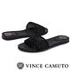 Vince Camuto 幾何簍空寬版一字拖鞋-黑色 product thumbnail 6
