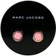 MARC JACOBS MJ Logo Disc Stud 字母琺瑯圓盤耳針式耳環(粉色) product thumbnail 3