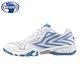 Mizuno Wave Claw EL 2 [71GA228020] 男女 羽球鞋 運動 訓練 寬楦 止滑 美津濃 白藍 product thumbnail 2