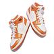 Nike 休閒鞋 Jordan 1 Mid SE GS 女鞋  大童鞋 ORANGE 小扣碎 橘 白 DM4228-800 product thumbnail 8