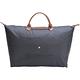 LONGCHAMP LE PLIAGE 摺疊尼龍旅行袋(L/深灰色) product thumbnail 3