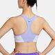 NIKE 運動內衣  中度支撐 慢跑 瑜珈 訓練 女款 粉紫 DQ5135569 AS W NK DF SWSH LOGO CB BRA product thumbnail 3