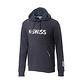 K-SWISS KS Logo Hoodie 連帽上衣-女-黑 product thumbnail 2