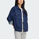 Adidas Denim Jacket IN0265 女 牛仔外套 亞洲版 休閒 經典 百搭 寬鬆 舒適 丹寧 藍 product thumbnail 2
