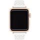 COACH Apple Watch 錶帶 38/40mm 適用 矽膠錶帶 送禮首選- 白色x玫瑰金(不含手錶) product thumbnail 2