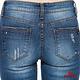 BRAPPERS 女款 新美腳Royal系列-女用中低腰彈性窄管褲-深藍 product thumbnail 9