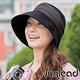Sunlead 防曬護髮輕量可塑型折邊遮陽帽 (黑色x銀黑) product thumbnail 3