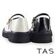 TAS 雙帶心型釦漆皮瑪麗珍鞋 黑色 product thumbnail 5