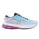 Mizuno 慢跑鞋 Wave Skyrise 5 女鞋 藍 紫 回彈 避震 路跑 運動鞋 美津濃 J1GD2409-23 product thumbnail 6