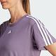 Adidas TR-ES 3S T HZ5692 女 短袖 上衣 亞洲版 運動 訓練 健身 重訓 吸濕排汗 紫 product thumbnail 5