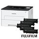 FUJIFILM 富士軟片 五入碳粉★ApeosPort Print 3410SD A4 黑白印表機+原廠高容量黑色碳粉匣五入 product thumbnail 2