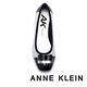 ANNE KLEIN-UNA2 氣質拼接 雙色金屬飾圓頭平底娃娃鞋-米色 product thumbnail 6