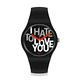 Swatch New Gent 原創系列 HATE 2 LOVE-41mm product thumbnail 2