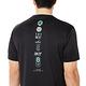Asics [2051A308-002] 男 短袖 上衣 T恤 排球 運動 訓練 休閒 亞瑟士 黑 product thumbnail 4
