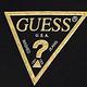 GUESS-男裝-個性金色PVC印刷LOGO短T,T恤-黑 原價1390 product thumbnail 7