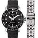 TISSOT 天梭 官方授權SEASTAR 陶瓷框海星潛水機械錶(T1204071105100)43mm product thumbnail 2