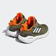 ADIDAS EQ21 RUN 2.0 EL K 中大童慢跑鞋-橄欖綠/橘-GY4365 product thumbnail 4