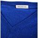 BALLANTYNE 藍色V領針織長袖上衣(100%CASHMERE) product thumbnail 5