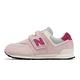 New Balance 童鞋 574 寬楦 中童 粉 灰 魔鬼氈 小朋友 麂皮 運動鞋 NB 紐巴倫 PV574KGG-W product thumbnail 2