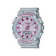 CASIO卡西歐 G-SHOCK 甜美龐克 金屬元素 時尚銀 GMA-S130NP-8A_45.9mm product thumbnail 2