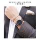 Daniel Wellington DW 手錶 Classic York 40mm黑棕壓紋真皮皮革錶-黑錶盤-玫瑰金框 DW00100128 product thumbnail 4