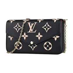 M68697 Louis Vuitton Félicie Pochette-Tourterelle Beige