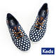 Keds 百變印花綁帶休閒鞋（For Kids）-藍/圓點 product thumbnail 3