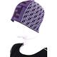 FENDI 經典雙F織紋針織帽(紫色/100%WOOL) product thumbnail 3