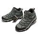 Merrell 戶外鞋 Moab 3 Mid GTX 女鞋 墨綠 黑 黃金大底 防水 登山 機能 真皮 中筒 ML036304 product thumbnail 7