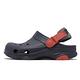 Crocs 洞洞鞋 Classic All-Terrain Clog K 童鞋 深藍 紅 布希鞋 涼拖鞋 卡駱馳 207458410 product thumbnail 2