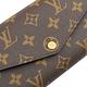 LV M62235 Sarah經典花紋扣式長夾(粉) product thumbnail 6