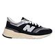 NEWBALANCE 男復古休閒鞋-997R系列 麂皮 慢跑 NB N字鞋 U997RHC 黑銀白 product thumbnail 2