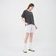 GIORDANO 女裝蝙蝠袖短袖上衣 Black&White系列 - 10 條紋黑 product thumbnail 6