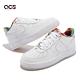 Nike 童鞋 Air Force 1 Low GS 女鞋 大童 白 全白 皮革 果凍底 休閒鞋 AF1 FN8912-111 product thumbnail 8