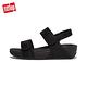 【FitFlop】LULU ADJUSTABLE SHIMMERLUX BACK-STRAP SANDALS 經典亮粉可調整式後帶涼鞋-女(靚黑色) product thumbnail 3