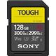 SONY SF-G128T SD SDXC 128G 128GB 300MB/S V90 TOUGH UHS-II 高速記憶卡 (公司貨) 支援 4K product thumbnail 2