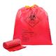 台塑 拉繩 感染袋 清潔袋 垃圾袋 (超大) (紅色) (90L) (84*95cm) 15捲 product thumbnail 2