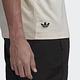 Adidas New C Tee [HM1874] 男 短袖 上衣 運動 休閒 垂肩 落肩 國際版 寬鬆 棉質 米白 product thumbnail 6