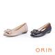 ORIN 真皮金屬框飾釦環 女 低跟鞋 藕色 product thumbnail 8