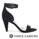 Vince Camuto 高貴麂皮一字高跟涼鞋-條紋黑 product thumbnail 2